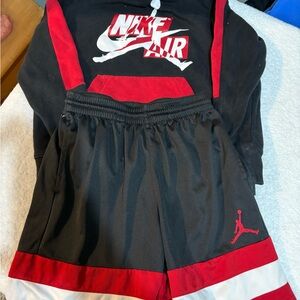 Jordan Black Athletic Shorts